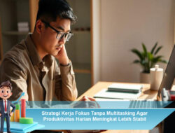 Strategi Kerja Fokus Tanpa Multitasking Agar Produktivitas Harian Meningkat Lebih Stabil