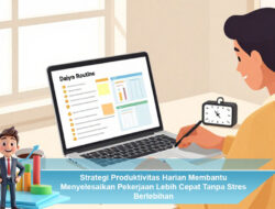 Strategi Produktivitas Harian Membantu Menyelesaikan Pekerjaan Lebih Cepat Tanpa Stres Berlebihan