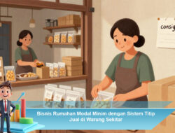 Bisnis Rumahan Modal Minim dengan Sistem Titip Jual di Warung Sekitar