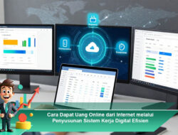 Cara Dapat Uang Online dari Internet melalui Penyusunan Sistem Kerja Digital Efisien