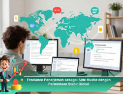 Freelance Penerjemah sebagai Side Hustle dengan Permintaan Stabil Global