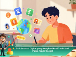 Skill Ilustrasi Digital yang Menghasilkan Komisi dari Pasar Kreatif Global