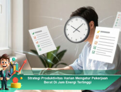 Strategi Produktivitas Harian Mengatur Pekerjaan Berat Di Jam Energi Tertinggi