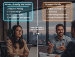Cara Mencari Ide Side Hustle Yang Sesuai Dengan Kepribadian Introvert Maupun Ekstrovert