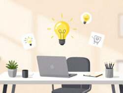 Cara Menciptakan Lingkungan Kerja Minimalis Yang Mendukung Aliran Ide Kreatif Anda