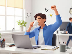 Cara Mengatasi Rasa Ngantuk Setelah Makan Siang di Kantor