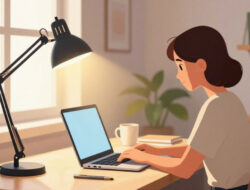 Cara Mengatur Pencahayaan Ruangan Agar Mata Tidak Cepat Lelah Saat Mengetik